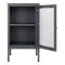 Dalby Vitrinenschrank 1 Glastr grau.