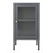 Dalby Vitrinenschrank 1 Glastr grau.