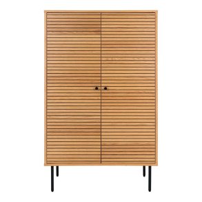 Kyoto Vitrinenschrank 2 T�ren Eiche Furnier.