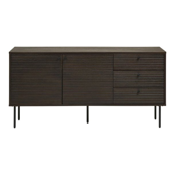 Klara sknk 2 lger, 3 skuffer egefiner smoked.