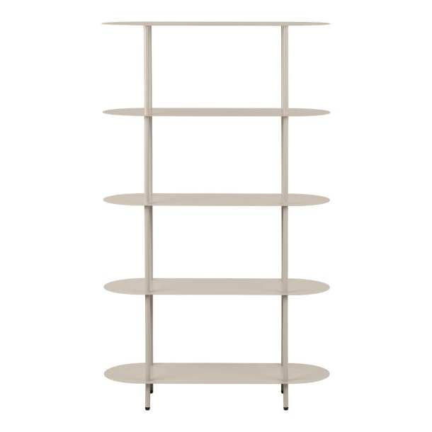 Yrsa hylle 5 hyller sandfarget.