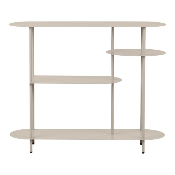 Yrsa hylle 4 hyller sandfarget.