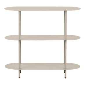 Yrsa hylle 3 hyller sandfarget.