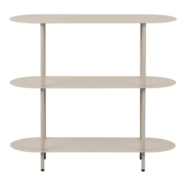 Yrsa hylle 3 hyller sandfarget.