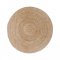 Broom tppe rundt 90 cm i flettet jute natur.