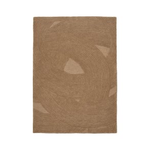 Rikke dywan 160x230cm ręcznie tkany brązowy.