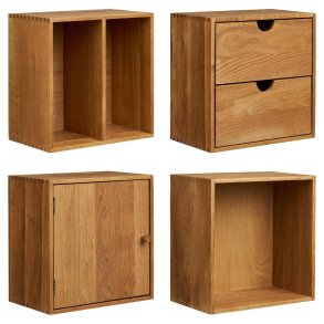 Mina vgghylla set med 4 ek.