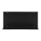 Lille vegghylle 40x18x18 cm svart.