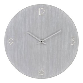Ravenna Zegar ścienny cichy Ø40 cm jasnoszary.