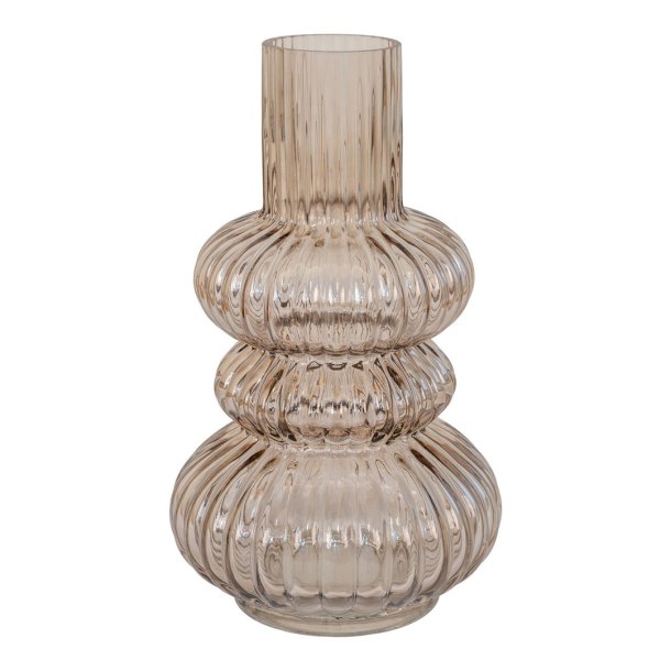 Albufeira vase mundblst glas smoked.