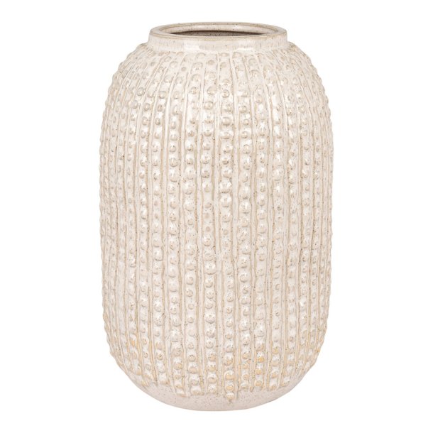 Belmonte Vase Keramik beige.