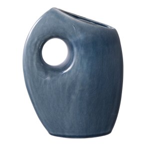 Almada Vase blau.