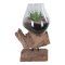 San Marino Waterdrop h25 cm teak.