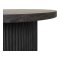Kyoto ensemble pour salle � manger table � manger brun fonc�, 6 chaises boucl� beige.