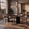 Boavista spisebord 100x210cm m�rkebrun.