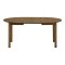 Nobeoka spisebord �120cm inkl. 2 ileggsplater 220cm eikefiner smoked.