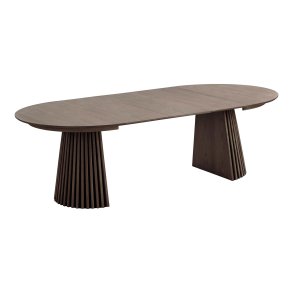Tokyo spisebord �120cm inkl. 3 ileggsplater 240cm eikefiner smoked.