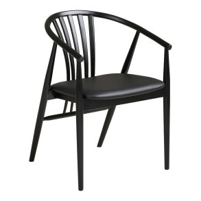 Asti spisestuestol med arml�n b�getr�.