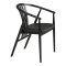 Asti spisestuestol med arml�n b�getr�.