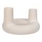 Ovar lysestage beige.
