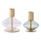 Cinfes Kerzenhalter Set von 2 Glas.