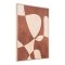 Cape Town NO 1 Leinwanddruck mit Rahmen 50x70cm braun, beige.