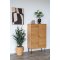 Cape Town NO 3 lerretsprint med ramme 50x70 cm brun, beige.