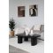 Cape Town NO 3 lerretsprint med ramme 50x70 cm brun, beige.