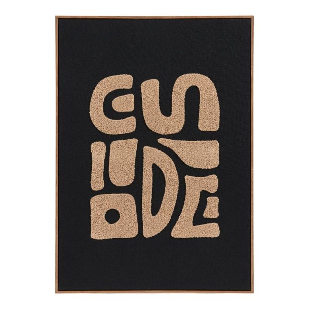 Tove dekoracja ścienna tuftowana natur.