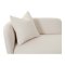 Mykonos Sofa , Daybed mit Kissen natur.