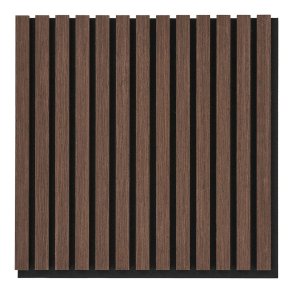 Porto Akustikpanel 52x52x2,2cm Valnöt Dekor.