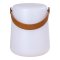 Bristol lampe LED rechargeable blanc.