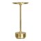 Lyneham Tischlampe LED wiederaufladbar Messing Dekor.