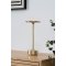 Lyneham Tischlampe LED wiederaufladbar Messing Dekor.