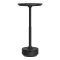 Lyneham Tischlampe LED wiederaufladbar schwarz.