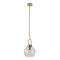 Luton lampe pendel 25cm klar glas.