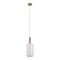 Chelsea lampe pendel 13x41x13cm hvidt glas.