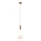 Chelsea lampe pendel 13x41x13cm hvidt glas.