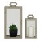 Corfu lampe lanterne st med 2 grn.