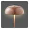Anja lampe de table rechargeable marron.