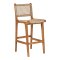 Derby counterstol teak, polyrattan.