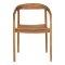 Otero krzesło stołowe Naturalny.