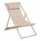Cille Strandstuhl 4-Position R�ckenlehne taupe.