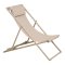 Cille Strandstuhl 4-Position R�ckenlehne taupe.