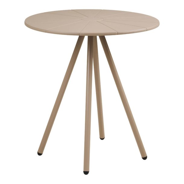Berta cafebord �70cm taupe.