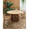 Lorca table de jardin Ø120cm naturel.