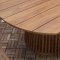 Lorca table de jardin Ø120cm naturel.