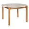 Terracina havebord 120cm natur, hvid.