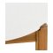 Tirsa table de jardin 95x210cm naturel, blanc.