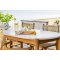 Tirsa table de jardin 95x210cm naturel, blanc.